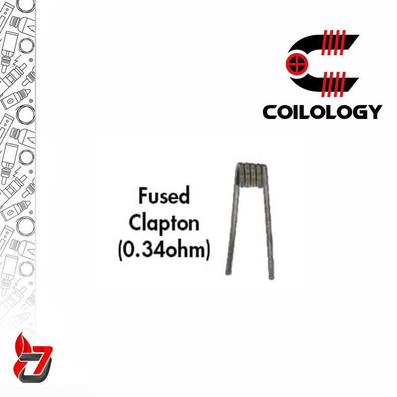 المنت کویلولوژی مدل Fused Clapton Ni80 0.34ohm