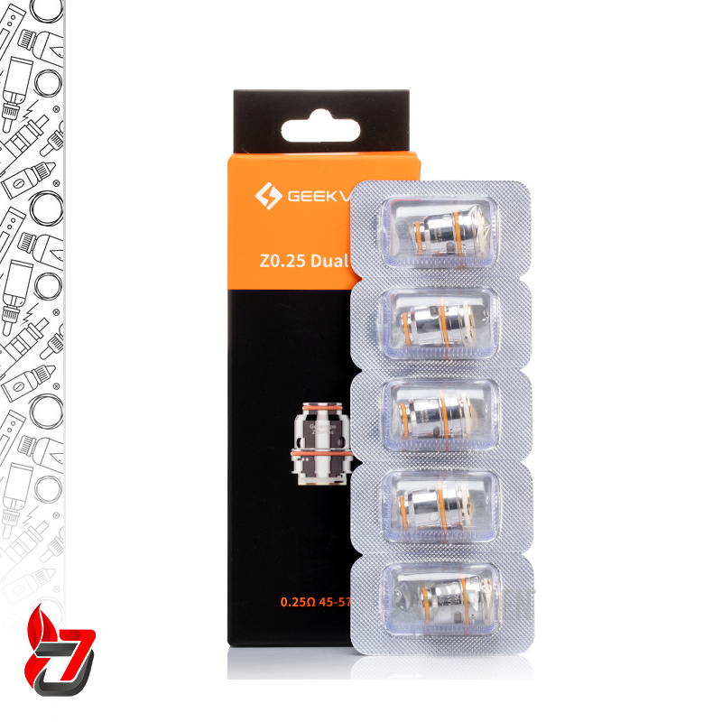 کویل گیک ویپ سری زد مقاومت 0.25 اهم مش