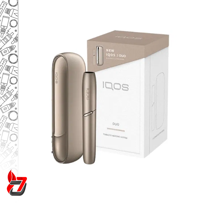 دستگاه IQOS 3 DUOS رنگ طلایی