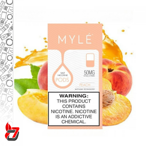 کارتریج مایلی ورژن4 هلو | MYLE V.4 PEACH POD