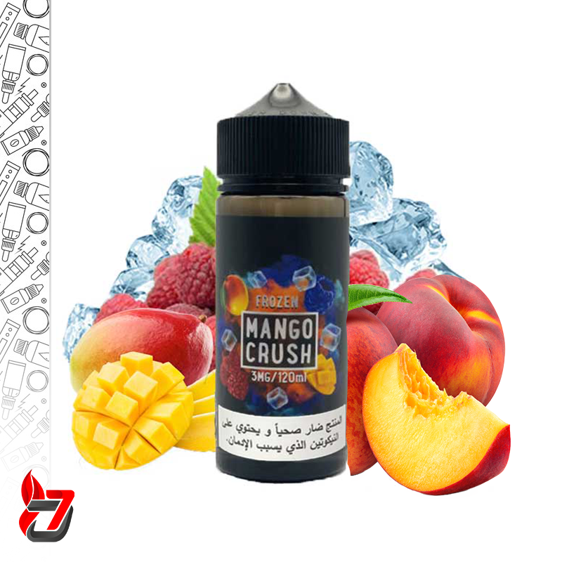 ایجوس سامز ویپ انبه تمشک یخ 120 میل | SAMS VAPE FROZEN MANGO CRUSH JUICE