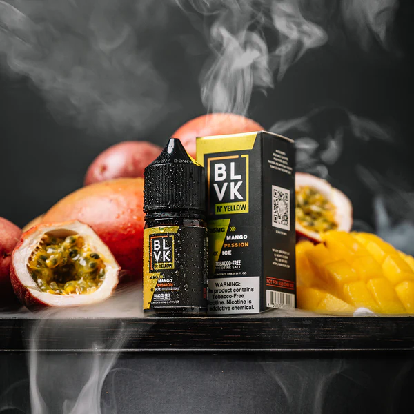 سالت بی ال وی کی انبه پشن فروت یخ | BLVK MANGO PASSION ICE SALT