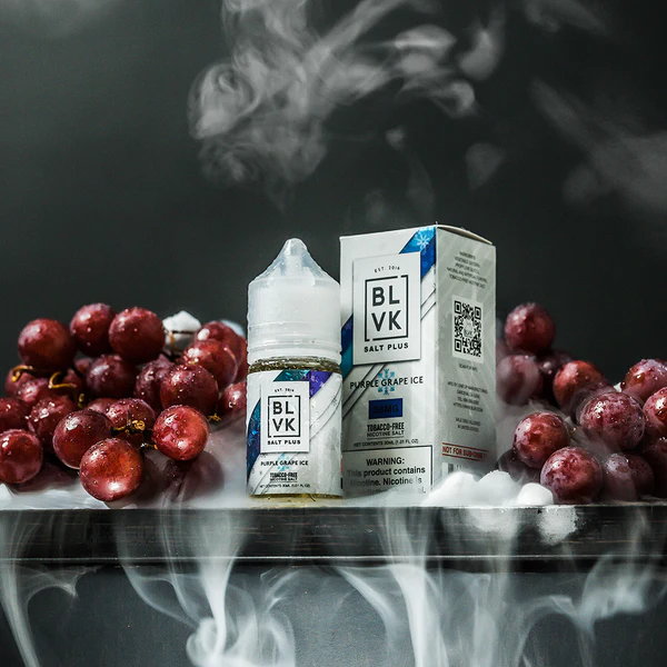 سالت بی ال وی کی انگور شرابی یخ | BLVK PLUS GRAPE ICE Salt