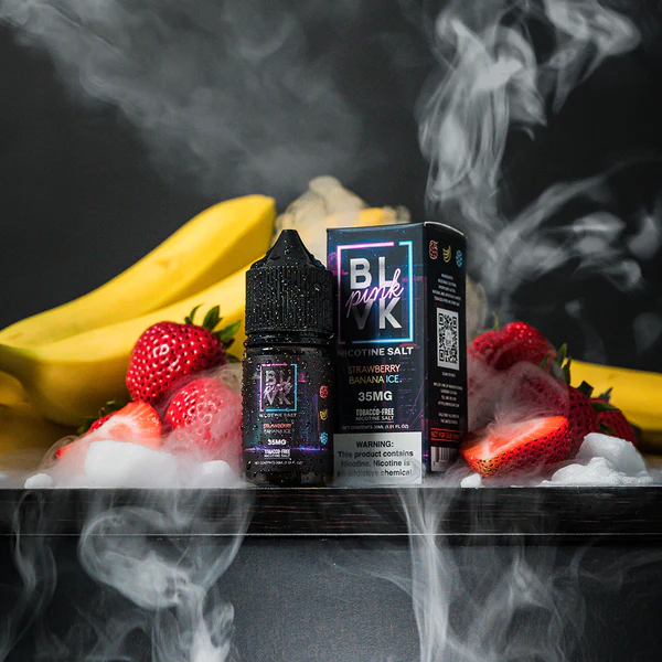 سالت بی ال وی کی توتفرنگی موز یخ | BLVK PINK ICED BERRY BANANA Salt