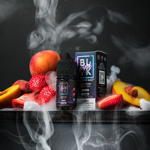 سالت بی ال وی کی توتفرنگی هلو یخ | BLVK PINK ICED BERRY PEACH Salt