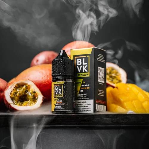 سالت بی ال وی کی انبه پشن فروت یخ | BLVK MANGO PASSION ICE SALT