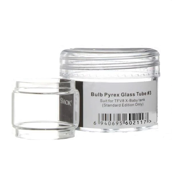 گلس اسموک 3# | SMOK BULB PYREX GLASS TUBE #3