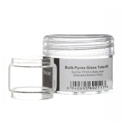 گلس اسموک 3# | SMOK BULB PYREX GLASS TUBE #3