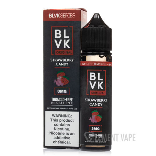ایجوس بی‌ال‌وی‌کی آبنبات توتفرنگی | BLVK STRAWBERRY CANDY JUICE
