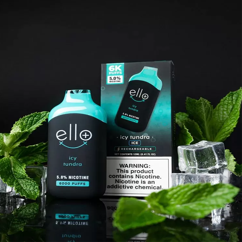 پاد یکبارمصرف بی‌ال‌وی‌کی طعم کیوی پرتقال یخ نیکوتین 5% (تعداد پاف 6000)