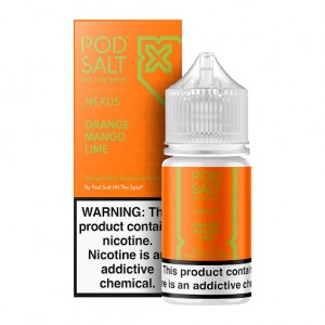 سالت پاد سالت پرتقال انبه لیمو یخ | POD SALT NEXUS ORANGE MANGO LIME ICE SALT JUICE
