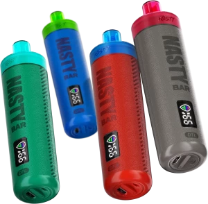 ویپ یکبار مصرف 15000 پاف نستی هوکا نیکوتین 3میلی گرم | NASTY HOOQA 15000PUFFS DISPOSABLE VAPE 3MG