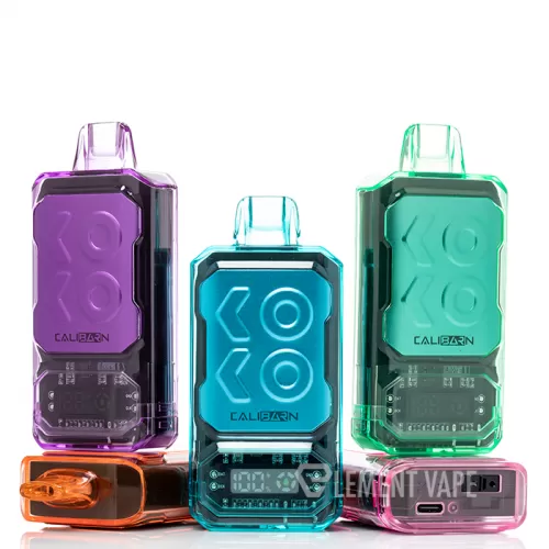 پاد یکبارمصرف یوول کالیبرن بار 16000پاف نیکوتین 20 و 5 میلی گرم | UWELL CALIBURN BAR DISPOSABLE POD 16000PUFFS