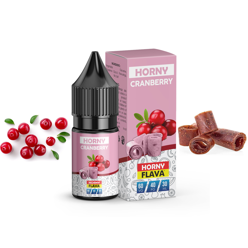 سالت هورنی لواشک زغال اخته | HORNY SALT CRANBERRY LEATHER FRUIT  