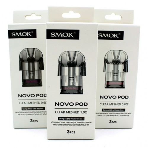 کارتریج اسموک نووو پاد کلیر مش | SMOK NOVO POD CLEAR MESHED CARTRIDGE
