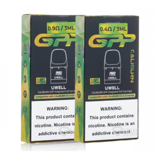  کارتریج یوول کالیبرن جی پی پی 3میل | UWELL CALIBURN GPP CARTRIDGE 3ML