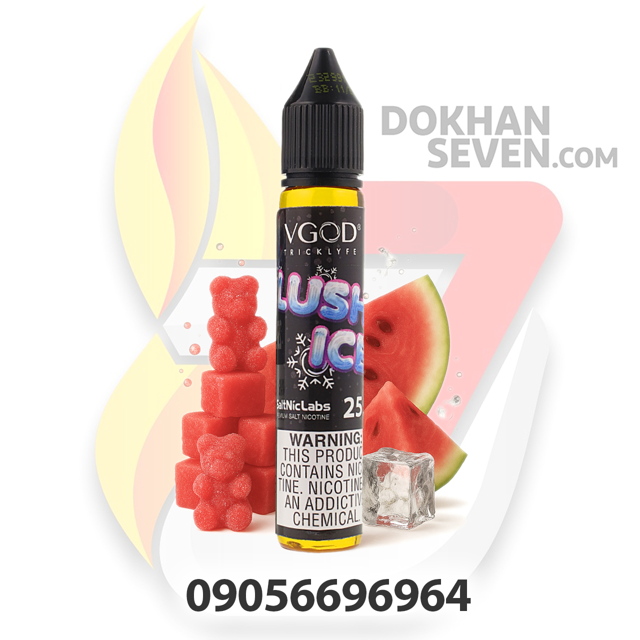 سالت ویگاد هندوانه یخ | VGOD LUSH ICE SALT