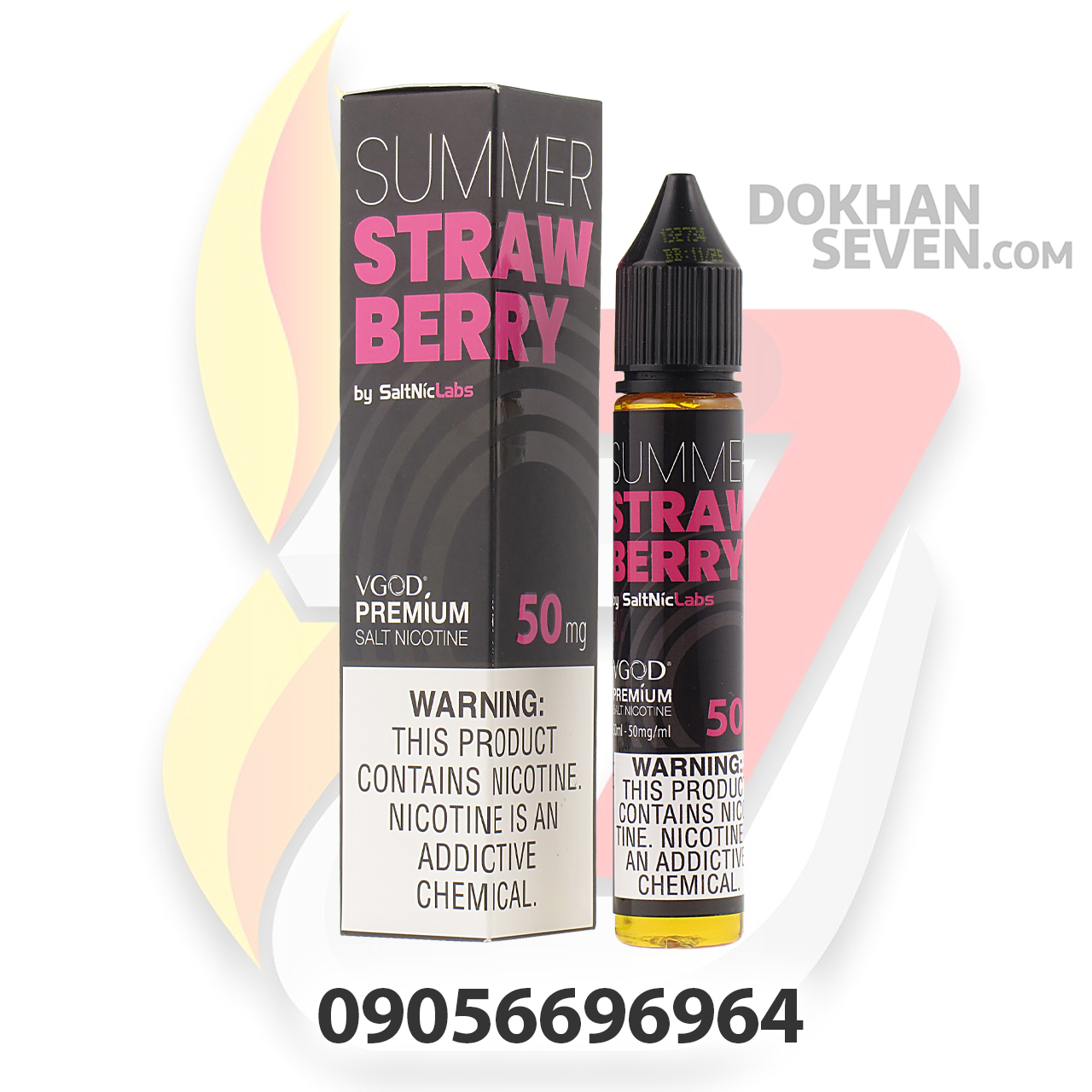 سالت ویگاد توت فرنگی گرمسیری | VGOD SUMMER STRAWBERRY SALT