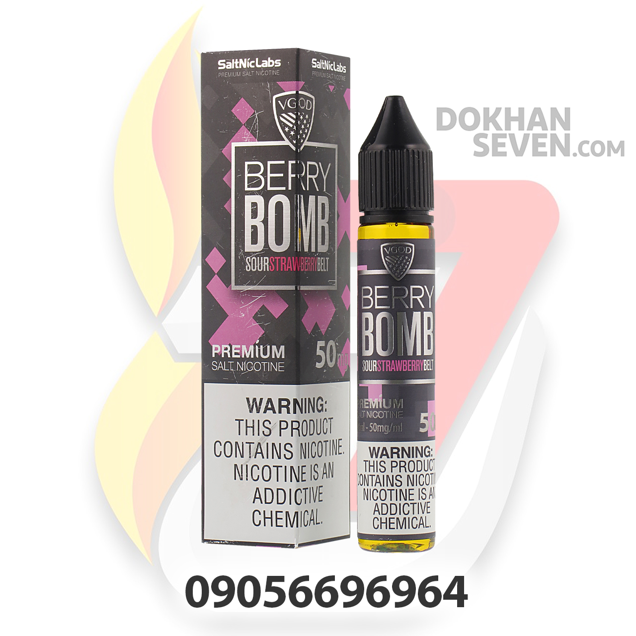 سالت ویگاد توت فرنگی | VGOD BERRY BOMB SALT