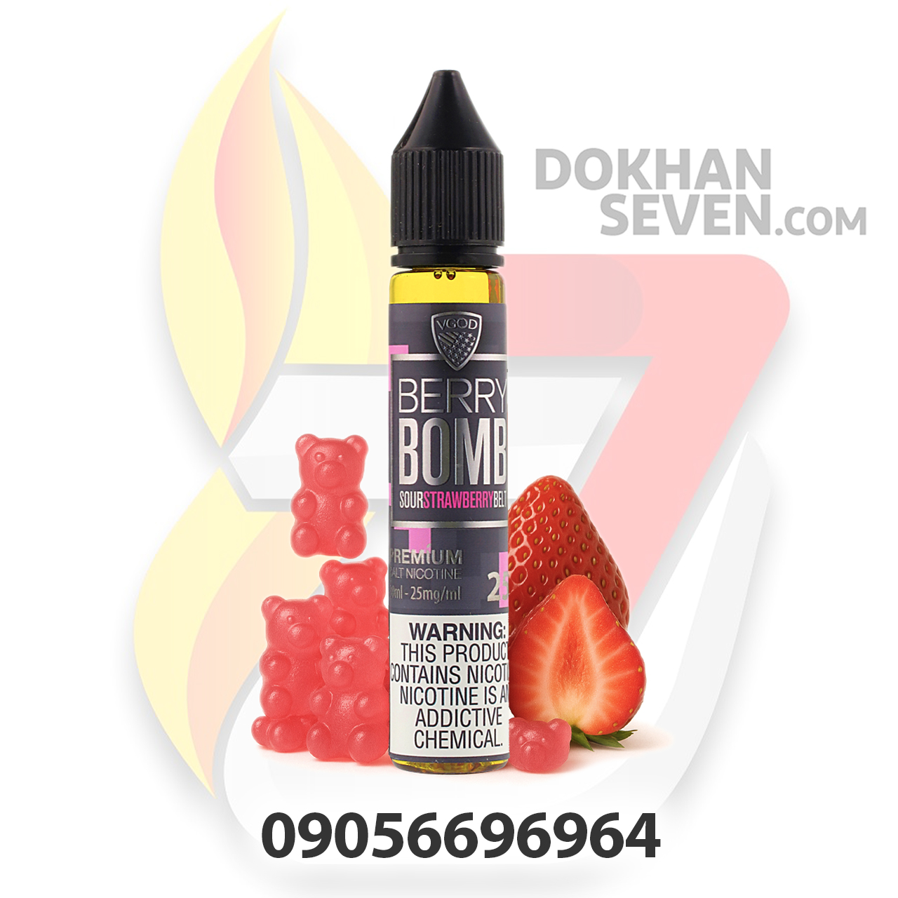 سالت ویگاد توت فرنگی | VGOD BERRY BOMB SALT