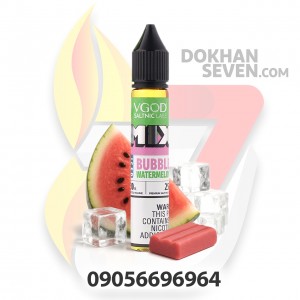 سالت ویگاد آدامس هندوانه یخ | VGOD ICED BUBBLE WATERMELON SALT 