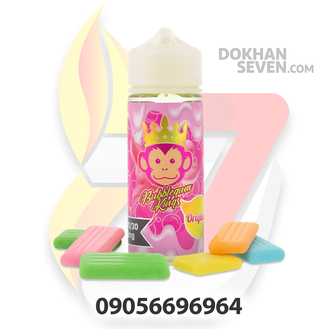 جویس دکتر ویپز آدامس | DR.VAPES BUBBLEGUM KINGS ORIGINAL JUICE