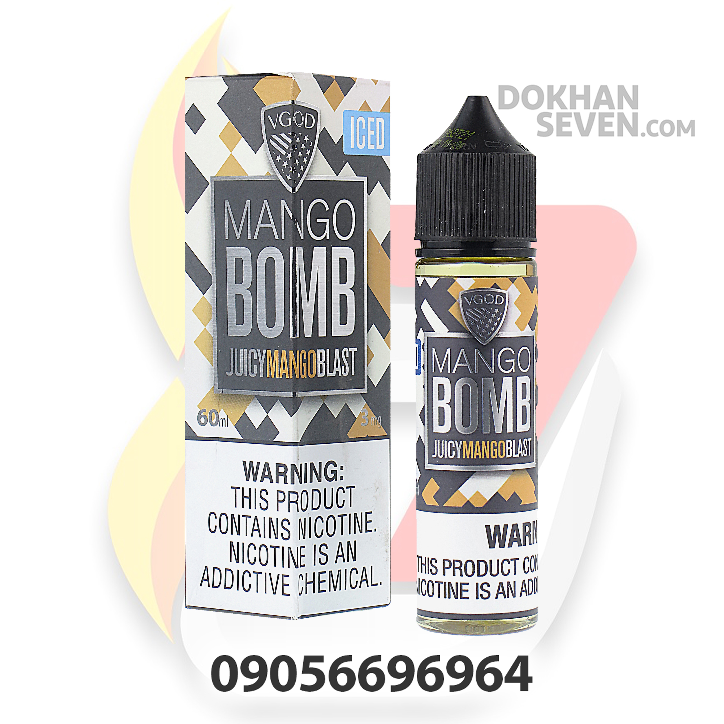 جویس ویگاد انبه یخ | VGOD MANGO BOMB ICED