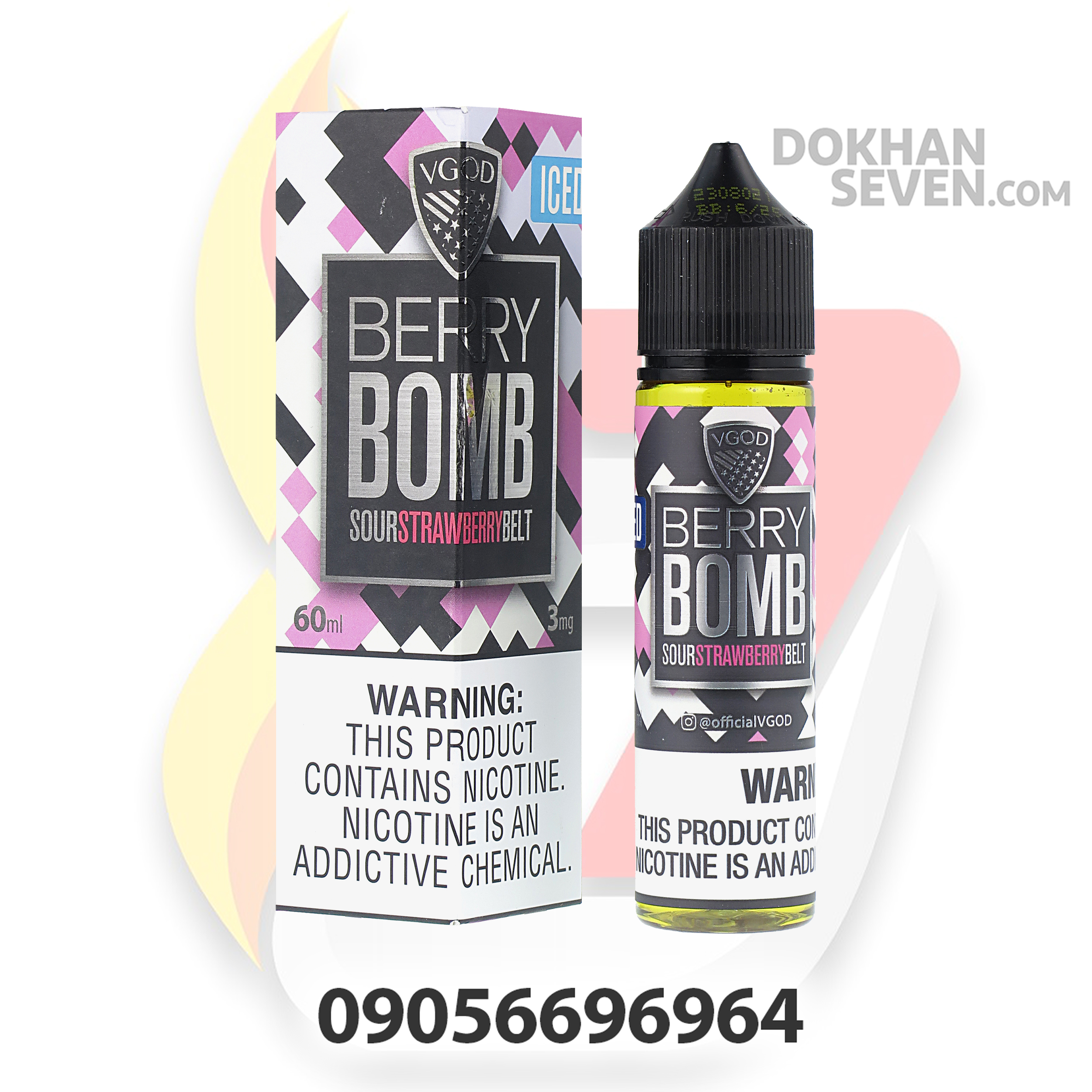 جویس ویگاد توت فرنگی یخ | VGOD BERRY BOMB ICED