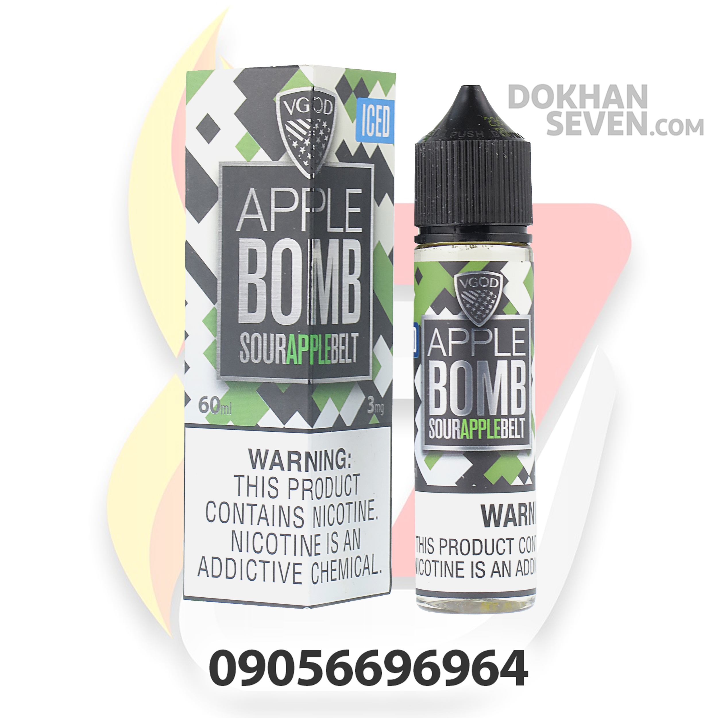 جویس ویگاد سیب یخ | VGOD APPLE BOMB ICED