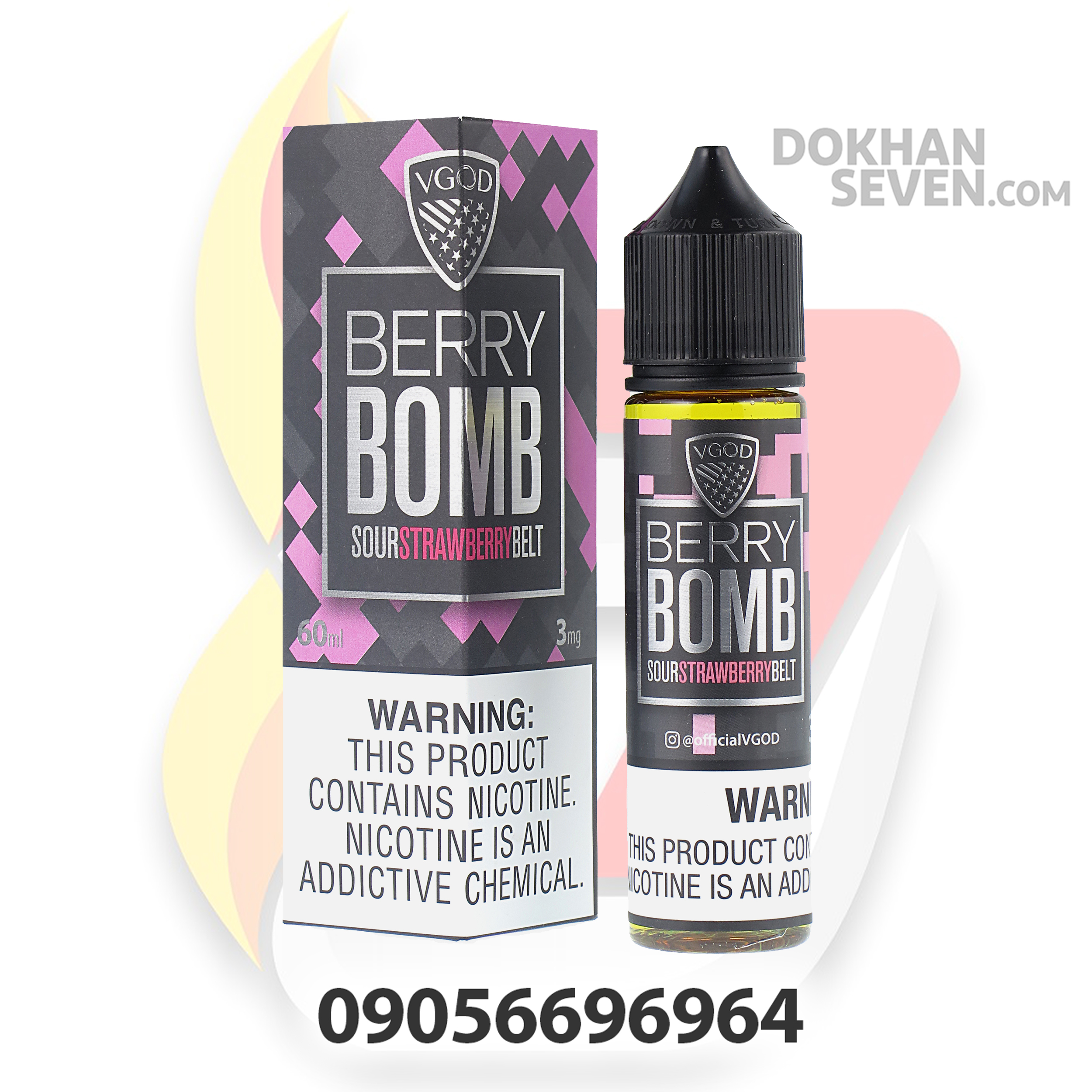 جویس ویگاد توت فرنگی | VGOD BERRY BOM JUICE