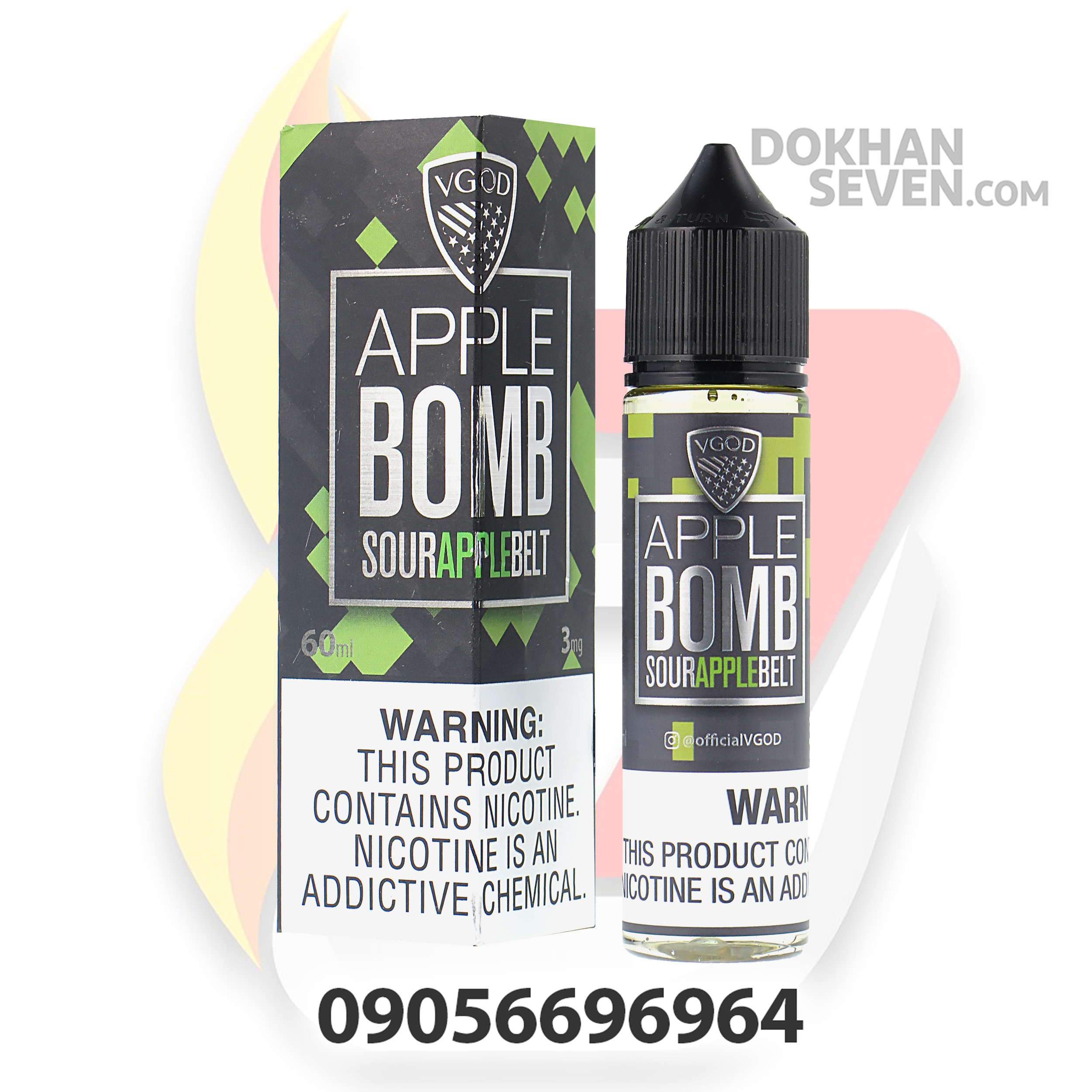 جویس ویگاد سیب سبز | VGOD APPLE BOMB JUICE