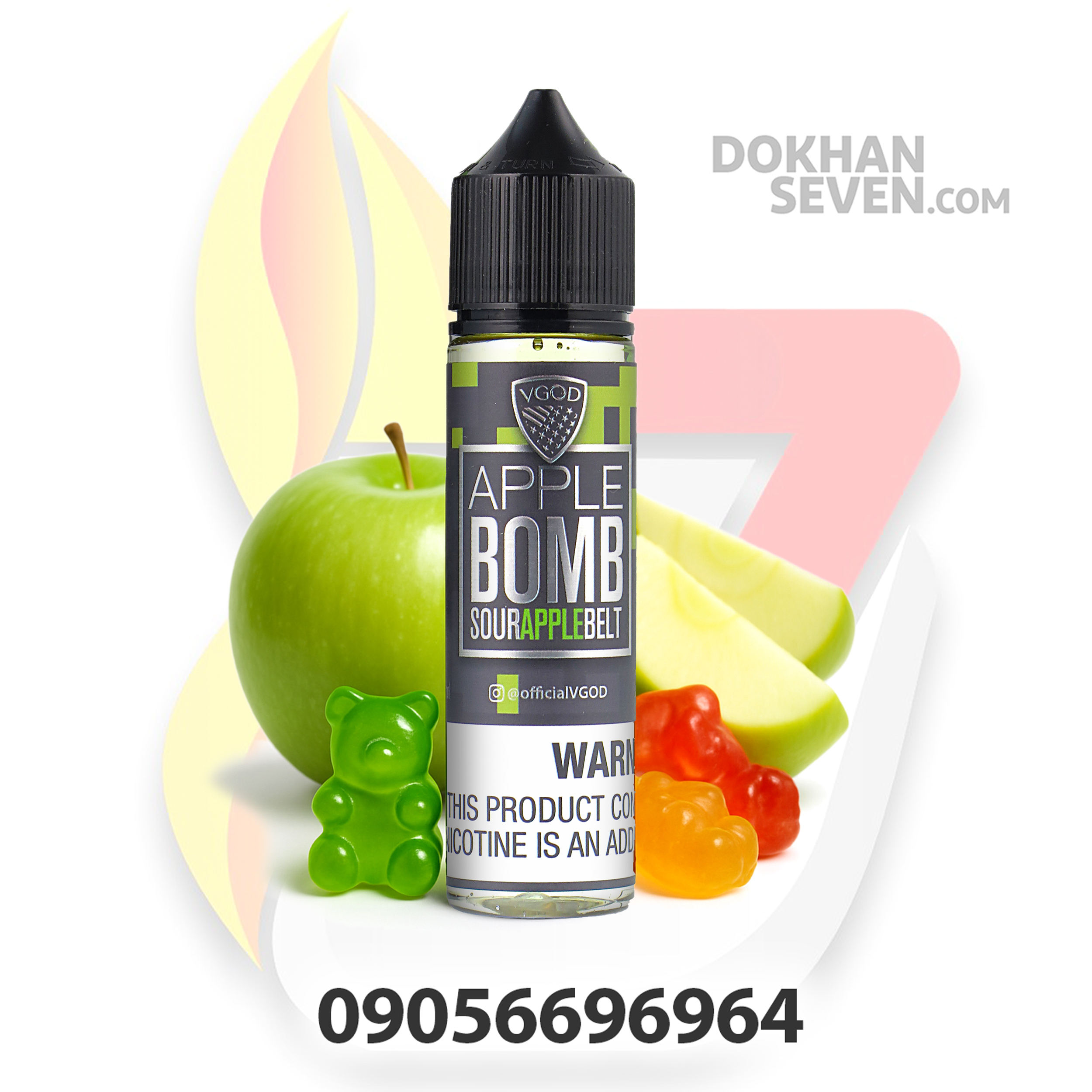 جویس ویگاد سیب سبز | VGOD APPLE BOMB JUICE