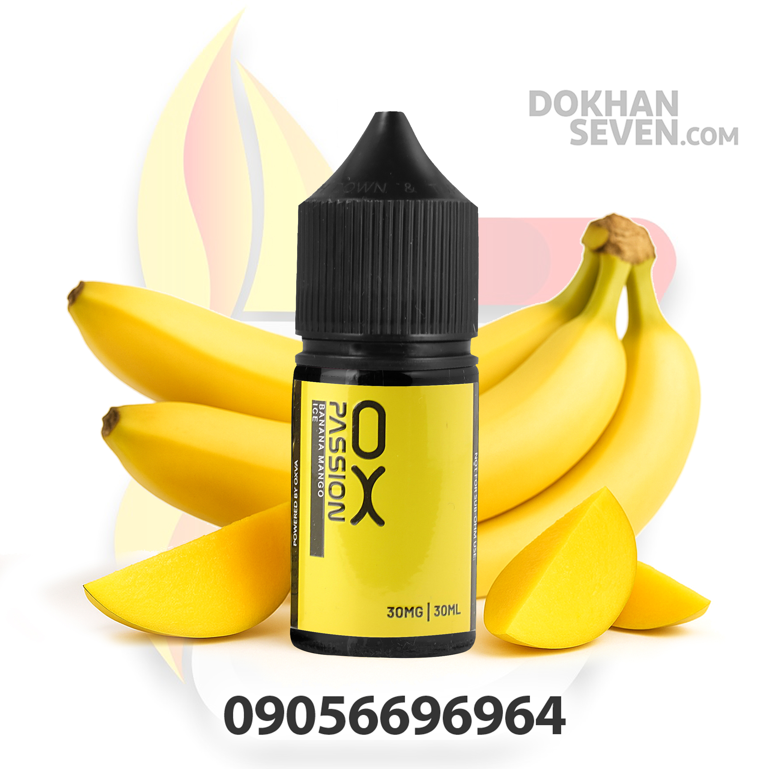 سالت اکسوا موز انبه یخ | OXVA PASSION BANANA MANGO ICE SALT