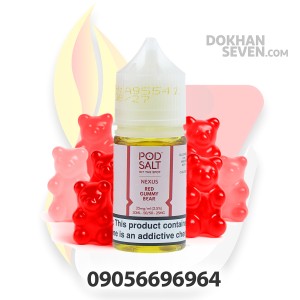 پاد سالت پاستیل توتفرنگی | POD SALT NEXUS RED GUMMY BEAR