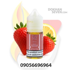 سالت پاد سالت توتفرنگی لیموناد | POD SALT NEXUS SWEET STRAWBERRY LEMONADE SALT JUICE