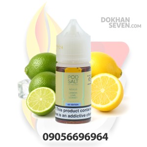 سالت پاد سالت میکس لیمو زرد و سبز یخ | POD SALT NEXUS LEMON LIME SORBET ICE SALT