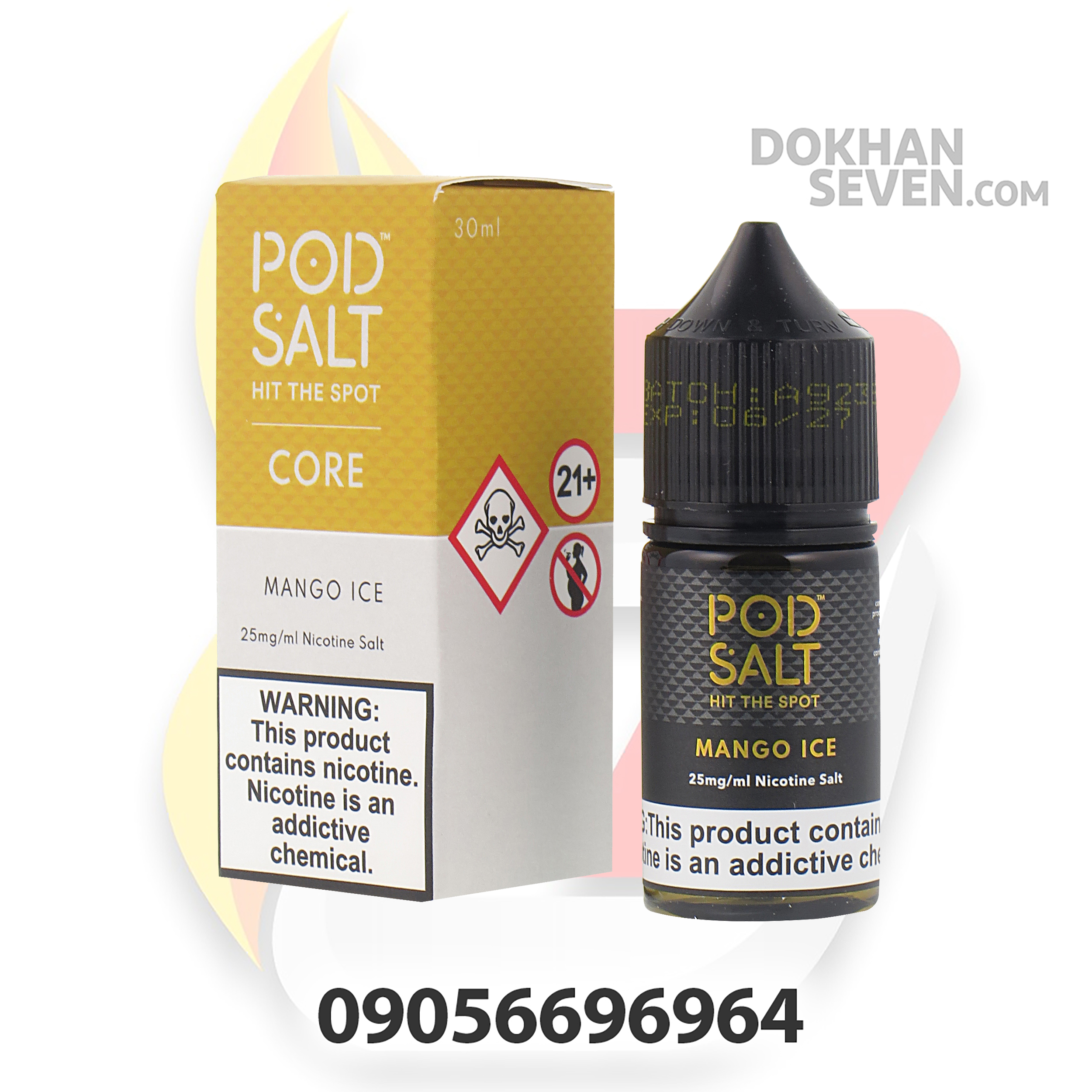 سالت پاد سالت انبه یخ | POD SALT CORE MANGO ICE SALT