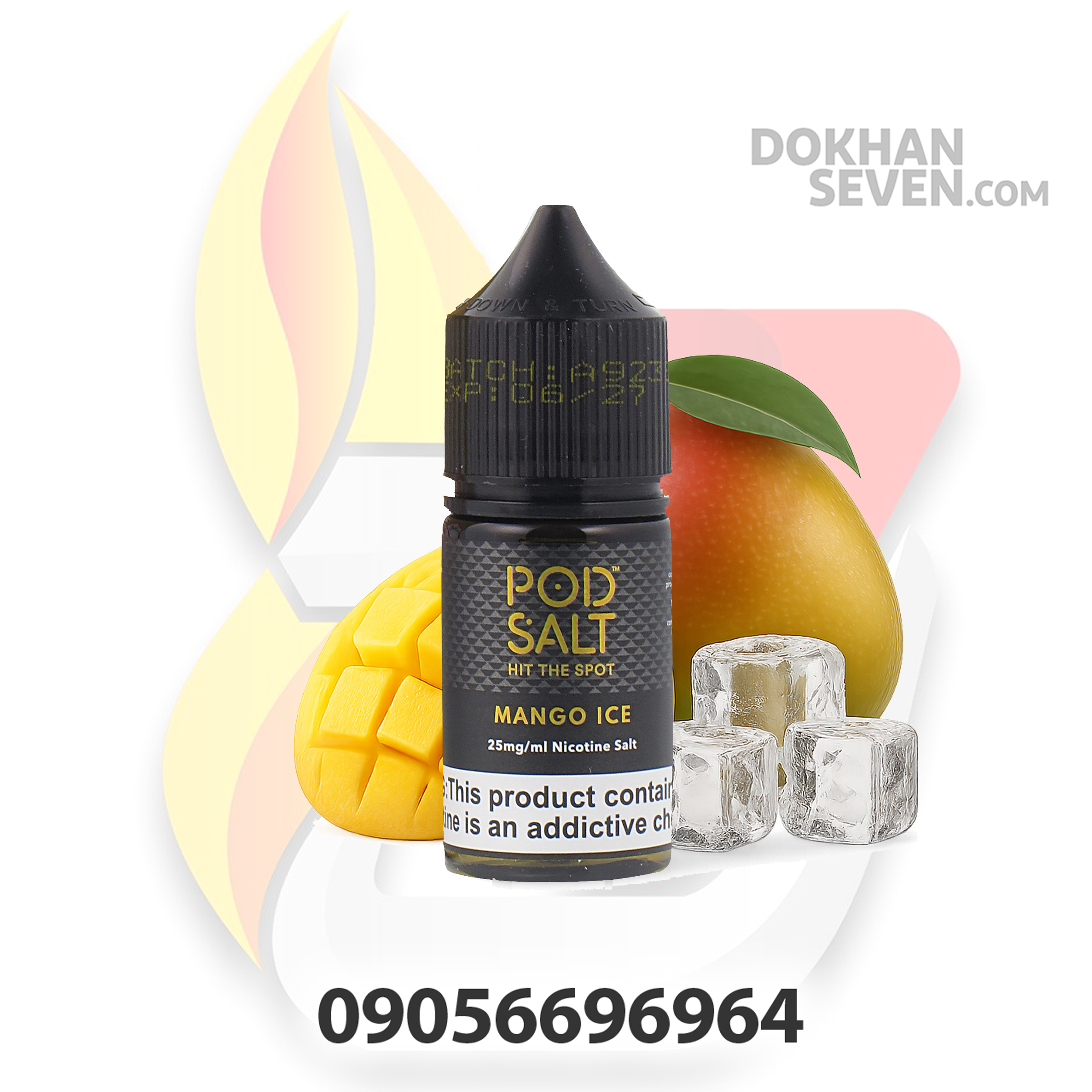 سالت پاد سالت انبه یخ | POD SALT CORE MANGO ICE SALT