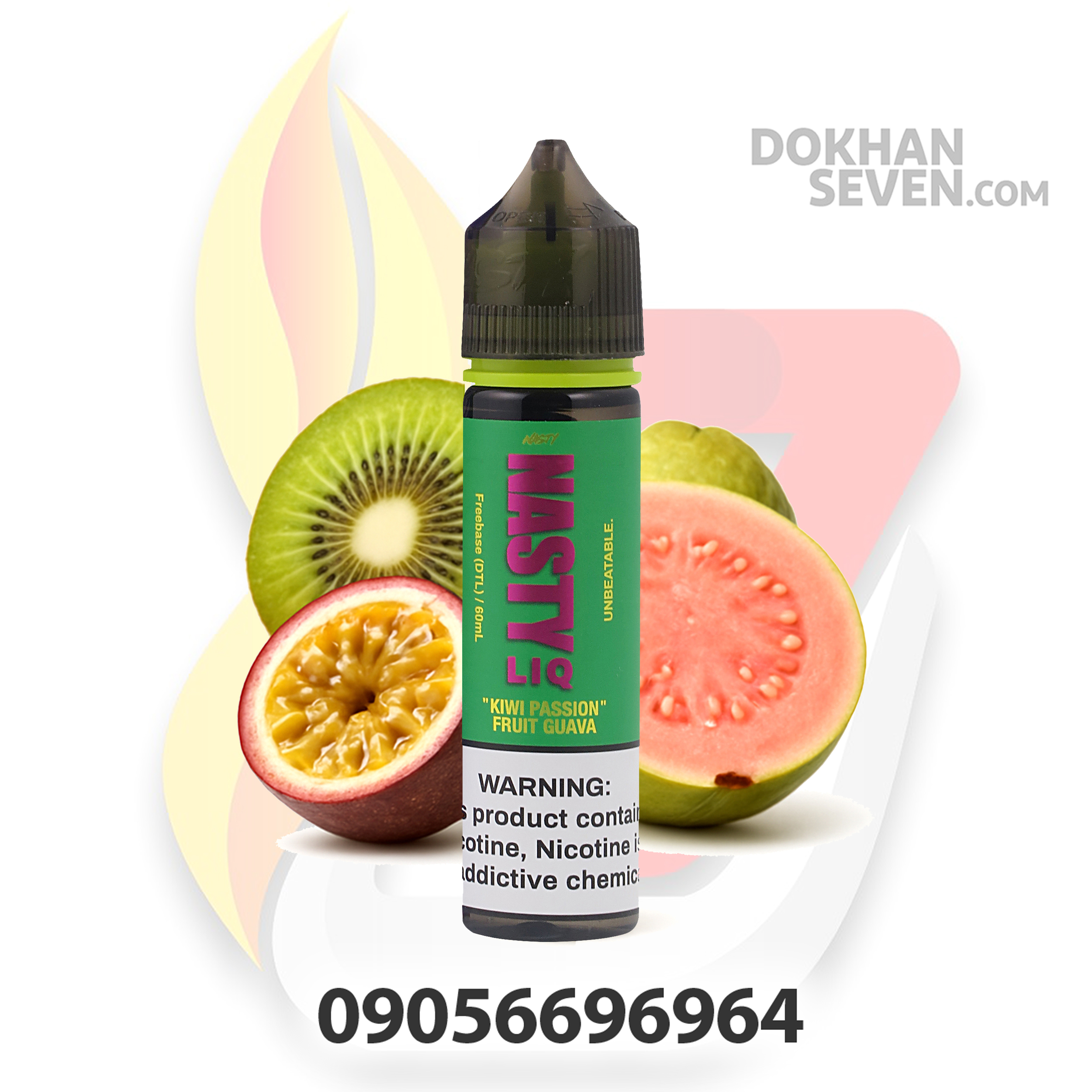 جویس نستی لیک کیوی پشن فروت گواوا | NASTY LIQ KIWI PASSION FRUIT GUAVA JUICE