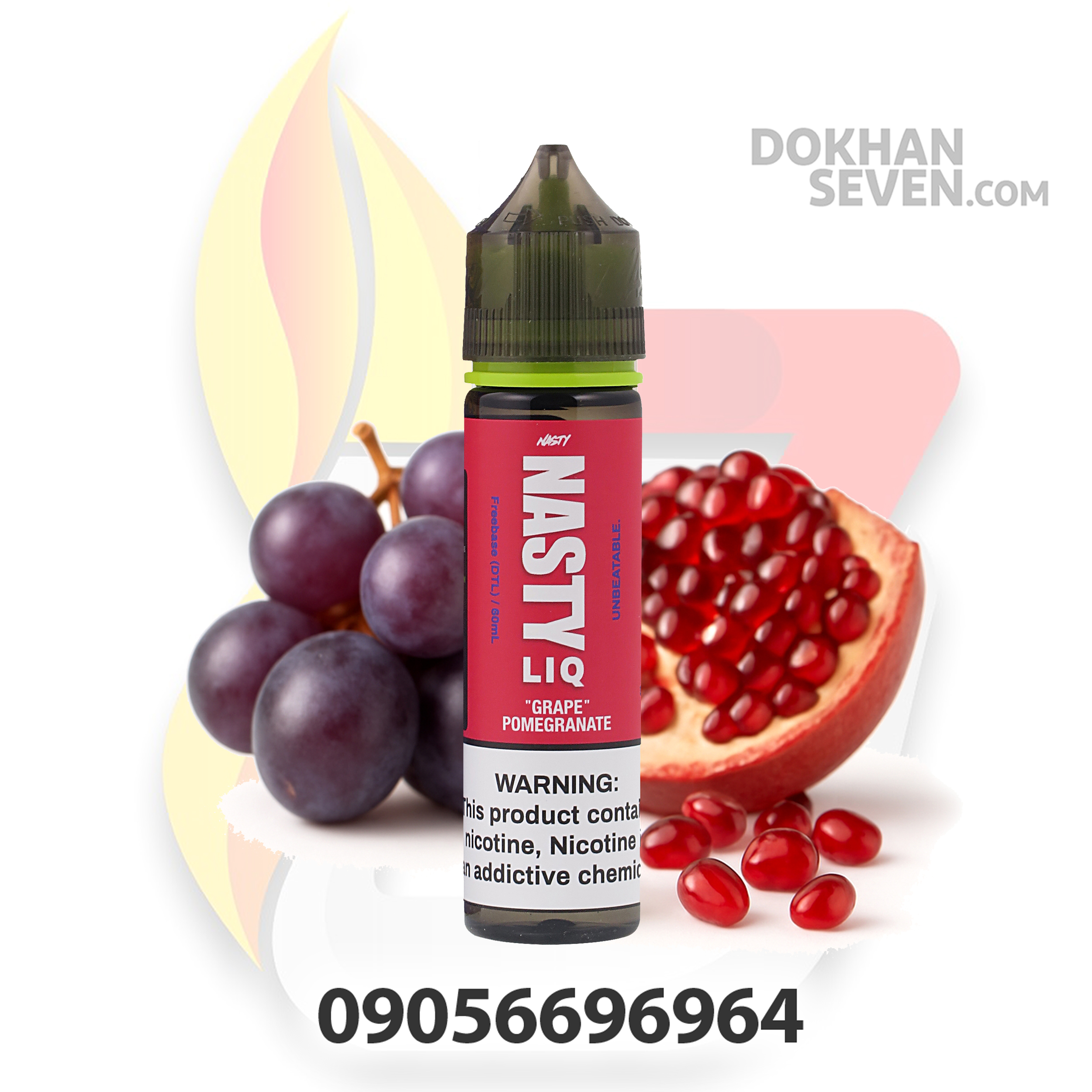 جویس نستی لیک انگور انار | NASTY LIQ GRAPE POMEGRANATE JUICE