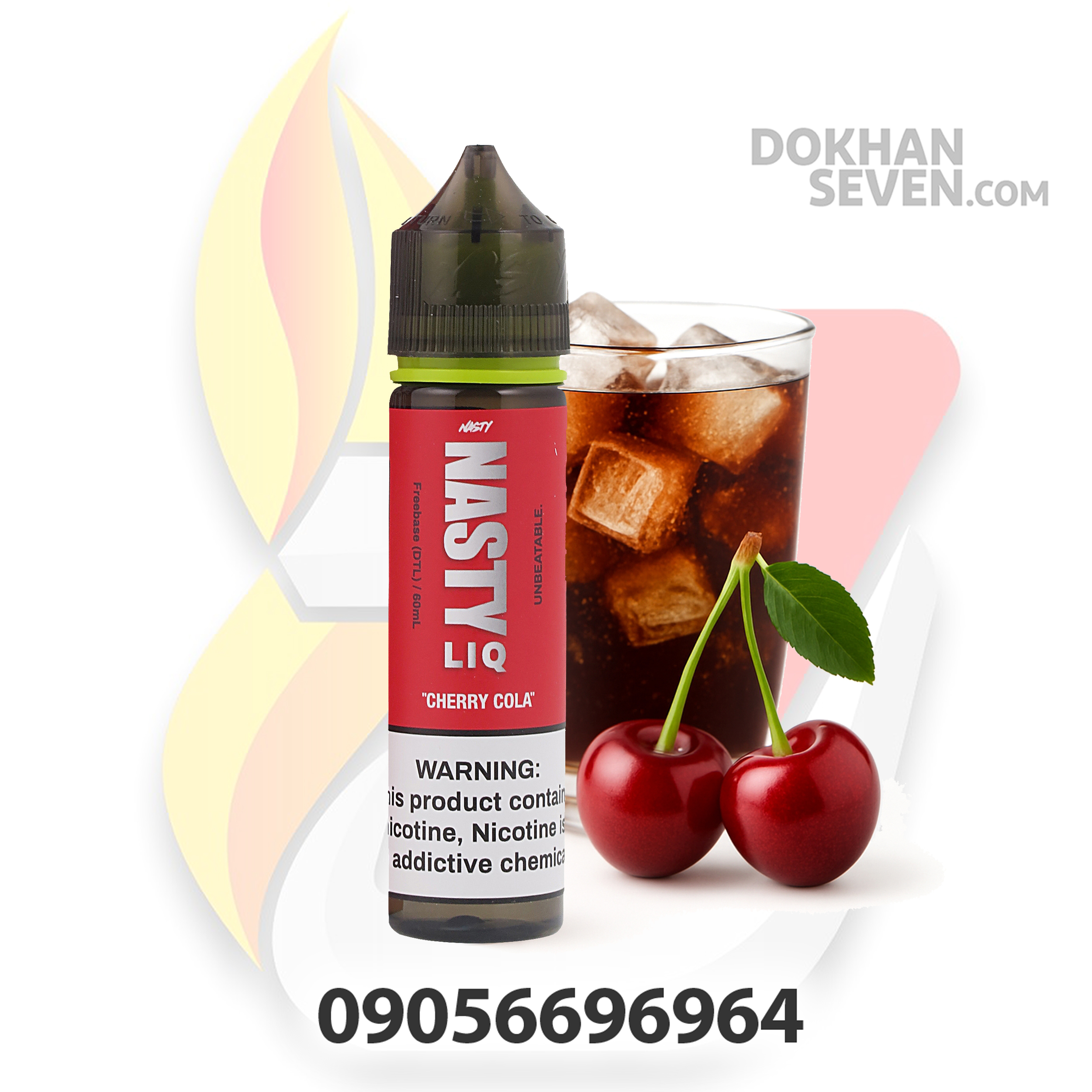 جویس نستی لیک نوشابه آلبالو | NASTY LIQ CHERRY COLA JUICE