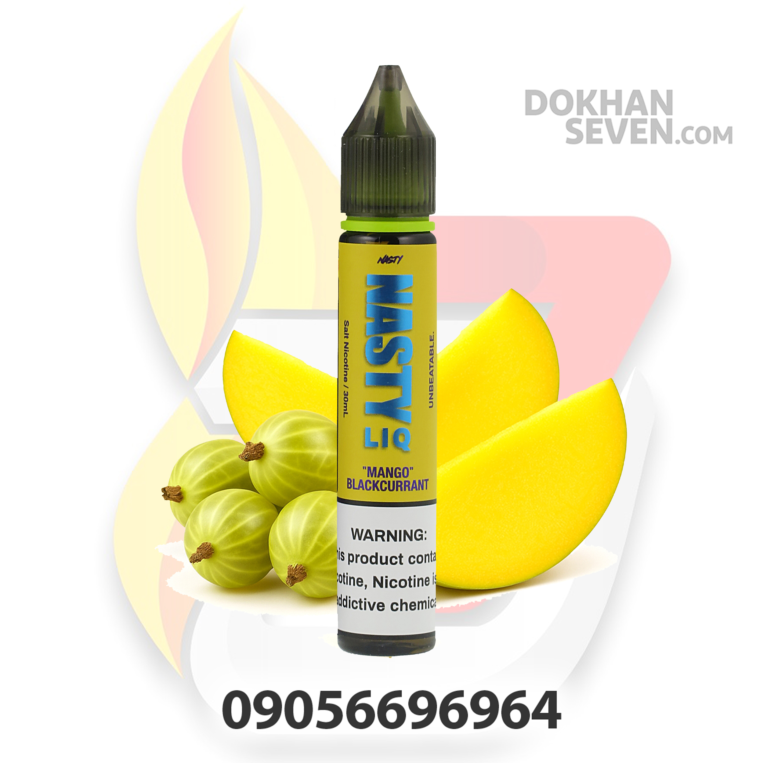 سالت نستی لیک انبه انگورفرنگی | NASTY LIQ MANGO BLACKCURRANT SALT