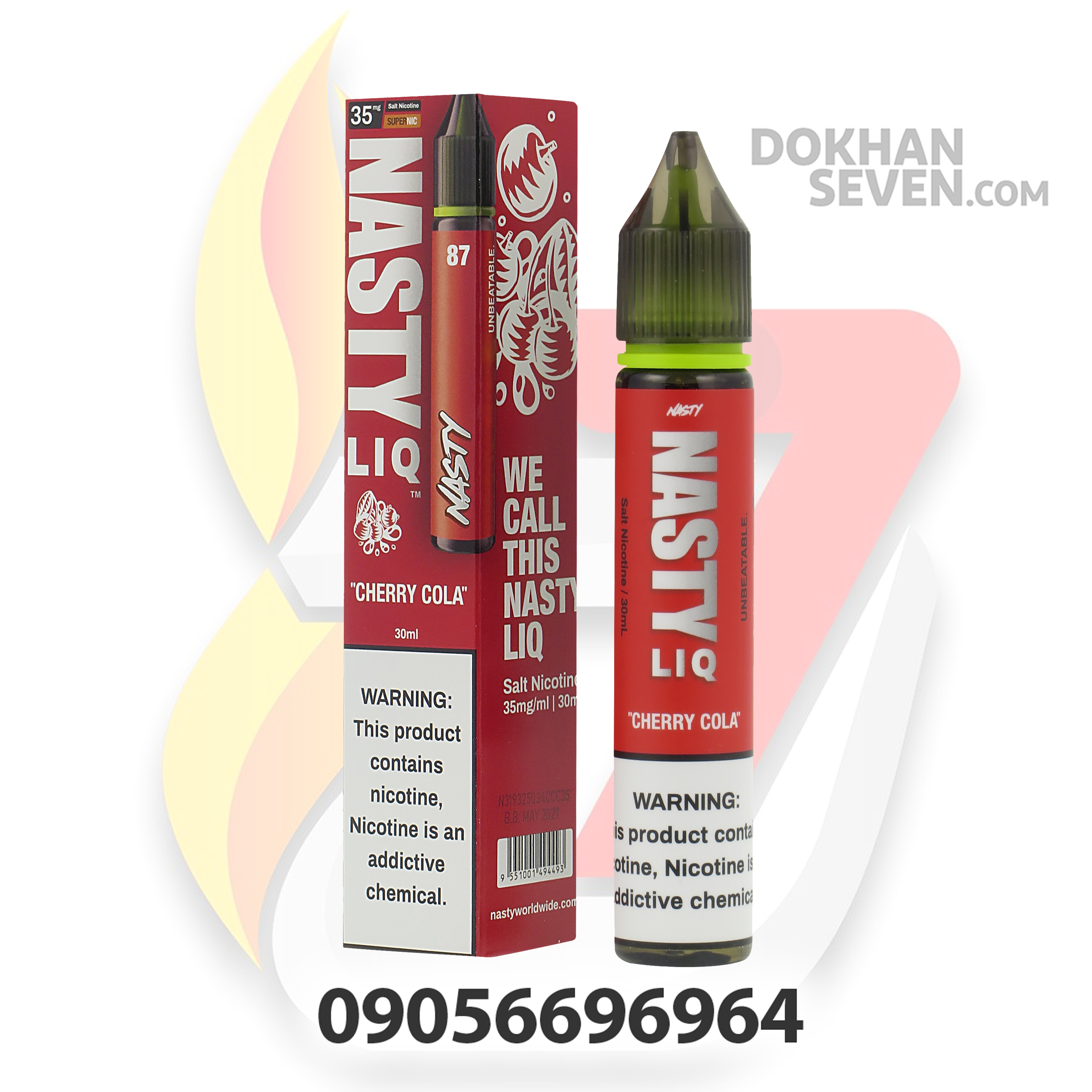سالت نستی نوشابه گیلاس | NASTY LIQ CHERRY COLA SALT