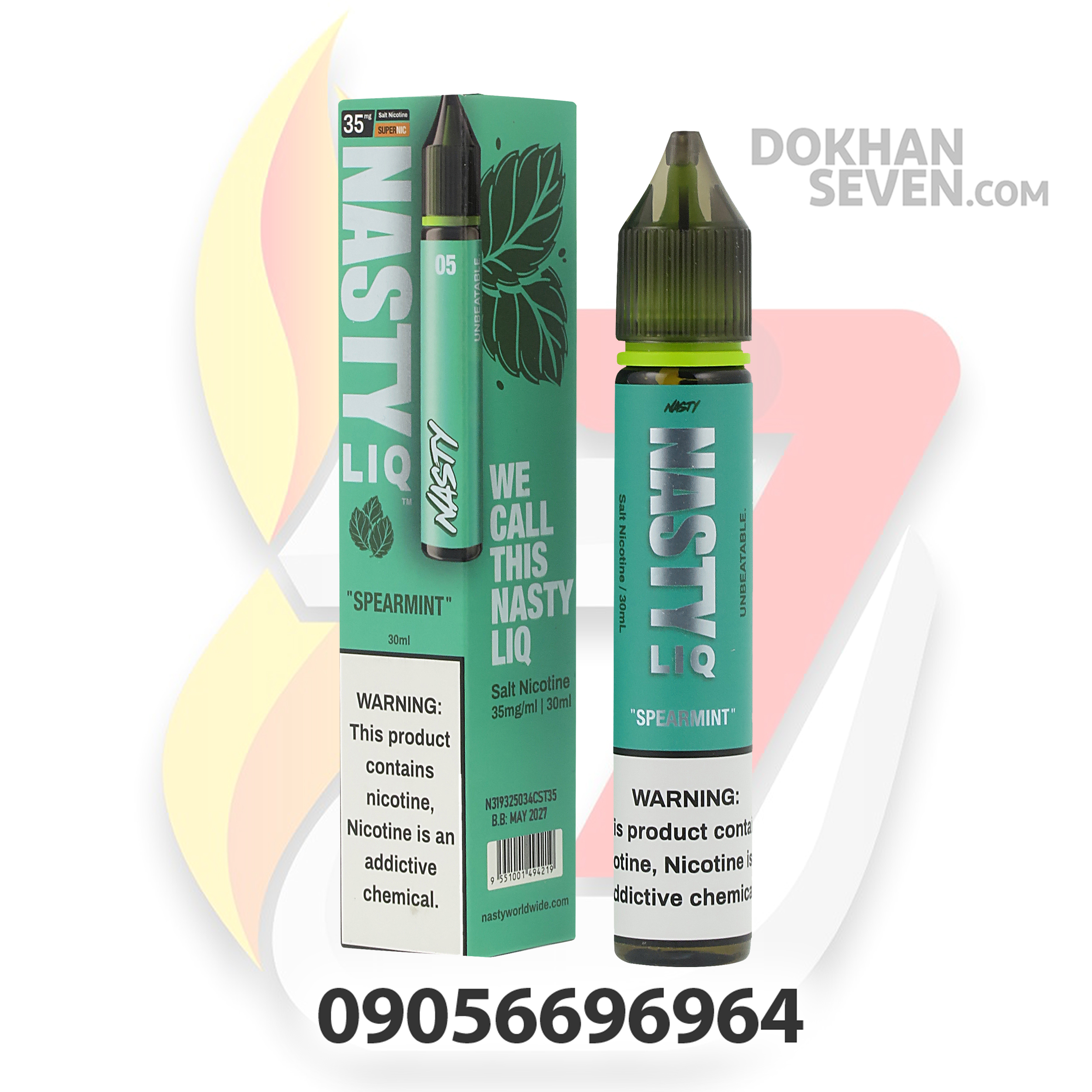 سالت نستی نعنا | NASTY LIQ SPEARMINT SALT