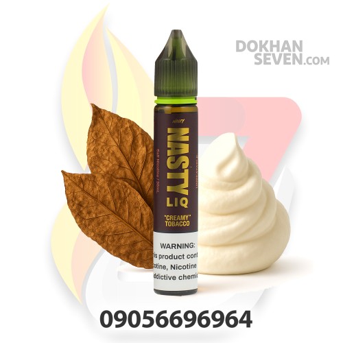 سالت نستی تنباکو خامه | NASTY LIQ CREAMY TOBACCO SALT
