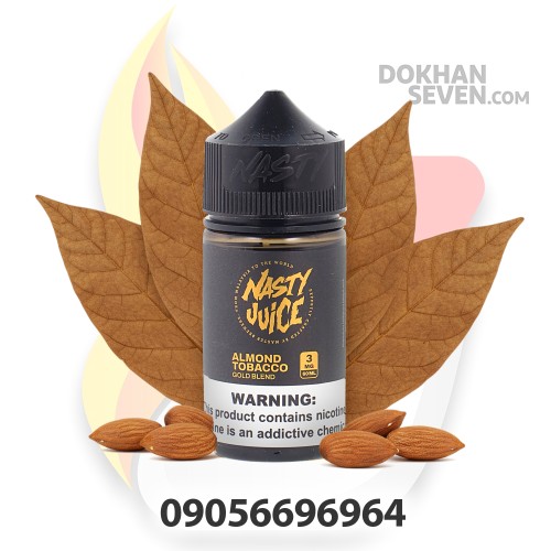 ایجوس نستی تنباکو بادام | NASTY GOLD BLEND