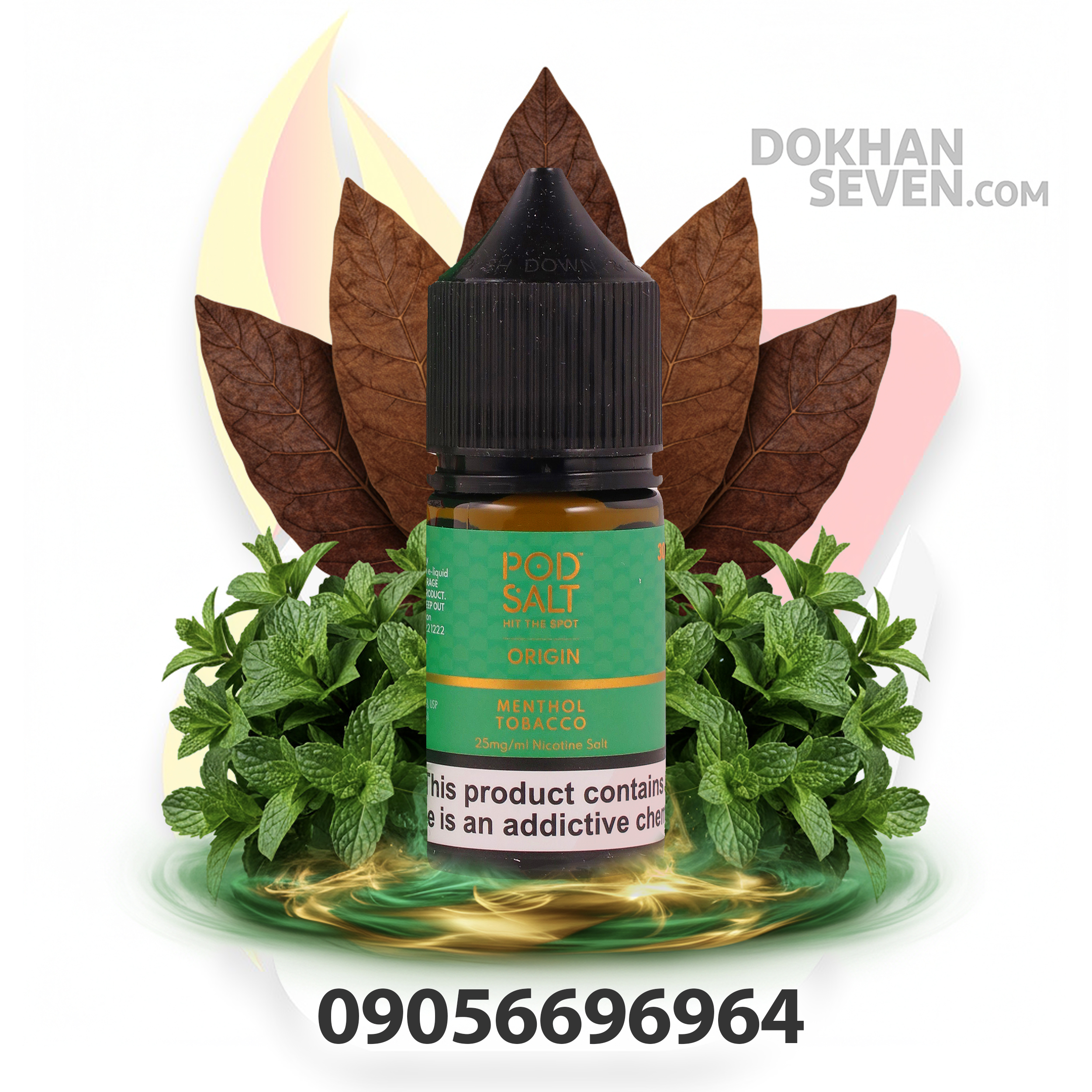 سالت پاد سالت تنباکو نعنا | POD SALT MENTHOL TOBACCO SALT