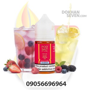 سالت پاد سالت بری لیمو یخ | POD SALT BERRY LEMON ICE SALT JUICE
