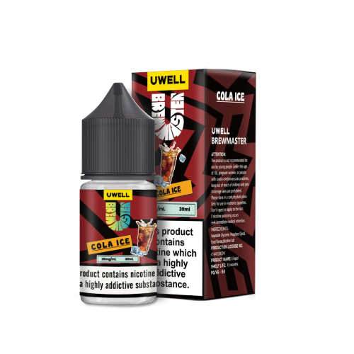 سالت نیکوتین یوول طعم نوشابه یخ | UWELL COLA ICE SALT JUICE 