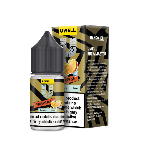سالت نیکوتین یوول طعم انبه یخ | UWELL MANGO ICE SALT JUICE 